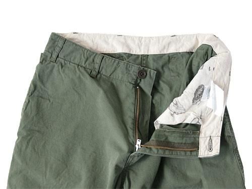 ordinary fits FRENCH CROPPED OLIVE