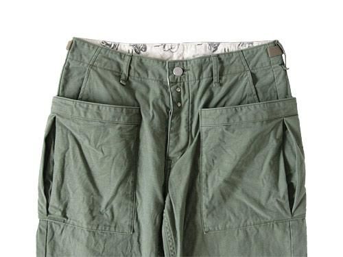 ordinary fits UTILITY PANTS OLIVE