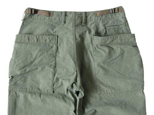 ordinary fits UTILITY PANTS OLIVE