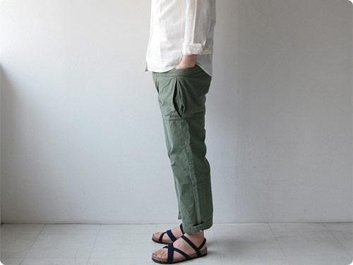 ordinary fits UTILITY PANTS OLIVE