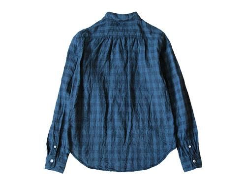 ordinary fits STANDARD SHIRT CHECK INDIGO