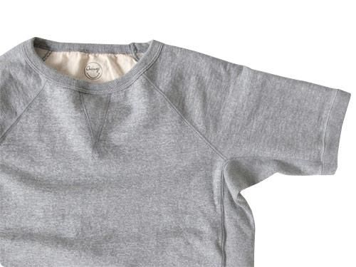 ordinary fits S/S SWEAT HEATHER GRAY