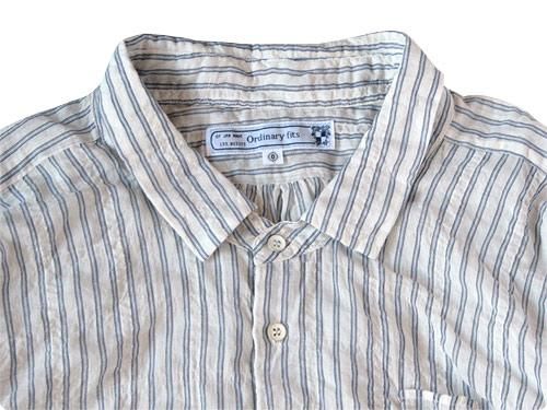 ordinary fits BARBAR SHIRT STRIPE PLANE