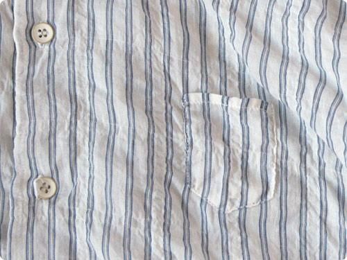 ordinary fits BARBAR SHIRT STRIPE PLANE