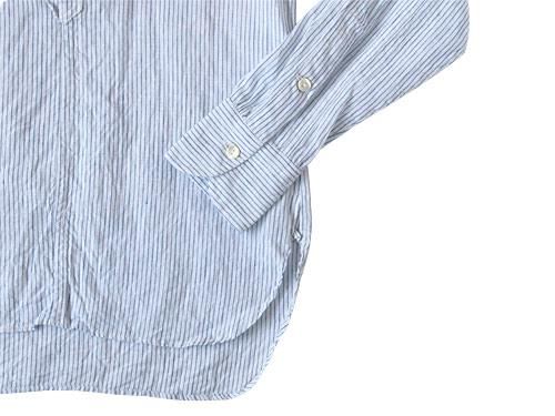 TATAMIZE BAND COLLAR SHIRTS STRIPE