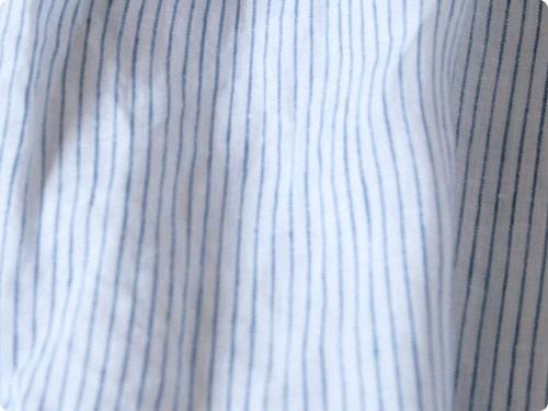 TATAMIZE BAND COLLAR SHIRTS STRIPE