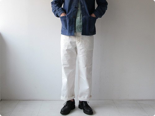 DAILY WARDROBE INDUSTRY DAILY BAKER PANTS WHITE