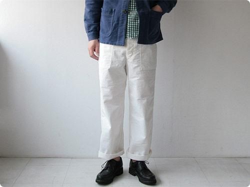 DAILY WARDROBE INDUSTRY DAILY BAKER PANTS WHITE