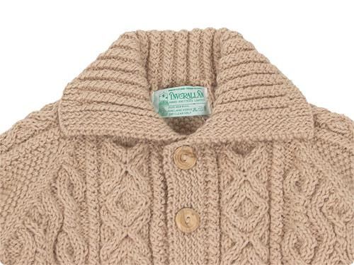INVERALLAN 3A CARDIGAN OATMEAL