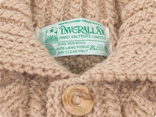 INVERALLAN 3A CARDIGAN OATMEAL