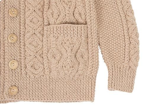 INVERALLAN 3A CARDIGAN OATMEAL