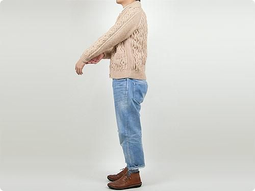 INVERALLAN 3A CARDIGAN OATMEAL