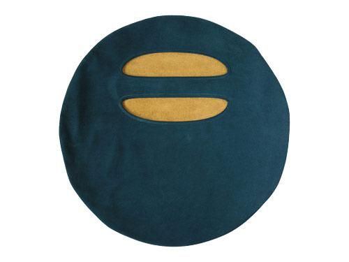 ߥ CIRCLE BAG 8DARK BLUE x MUSTARD