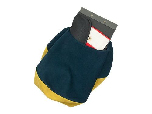 ߥ CIRCLE BAG 9LIGHT GRAY x DARK BLUE