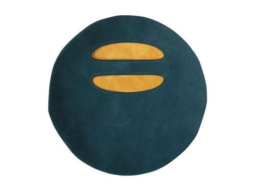 ߥ circle bag MIDI 2DARK BLUE x MUSTARD