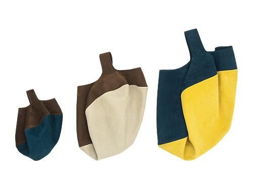 ߥ circle bag MIDI 4CHOCO x LIGHT GRAY