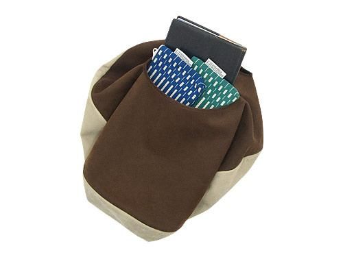 ߥ circle bag MIDI 4CHOCO x LIGHT GRAY