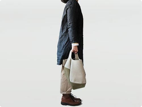 ߥ circle bag MIDI 4CHOCO x LIGHT GRAY