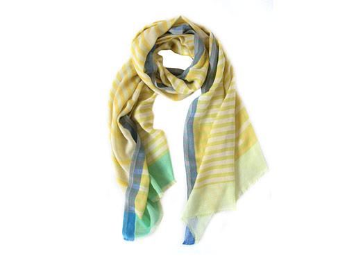 SETH INDUSTRIES STRIPE STOLE YELLOW