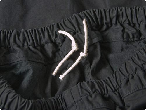 ordinary fits BALL PANTS BLACK