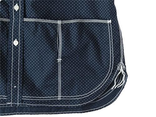 EEL Sunday Shirts 1/2 27NAVY DOT