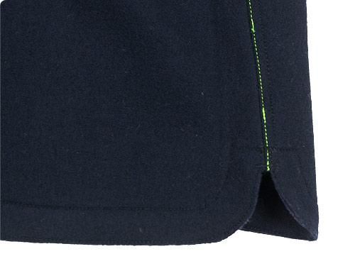 maillot wool melton vest NAVY