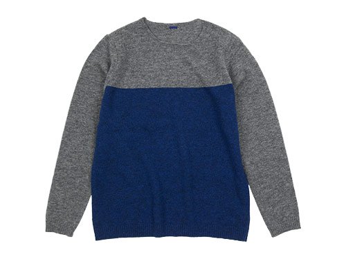 maillot 2-tone sweater GRAY x NAVY