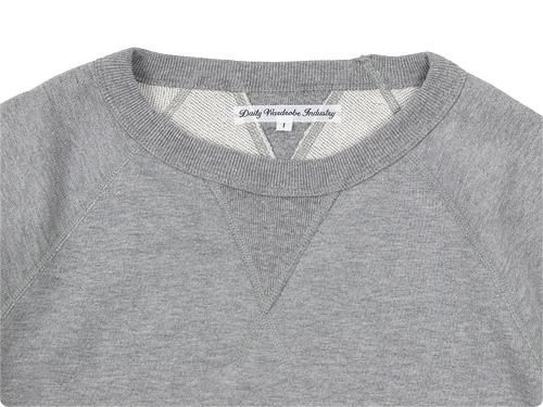 DAILY WARDROBE INDUSTRY DAILY CREW NECK SWEAT GRAY