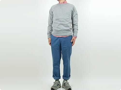 DAILY WARDROBE INDUSTRY DAILY CREW NECK SWEAT GRAY