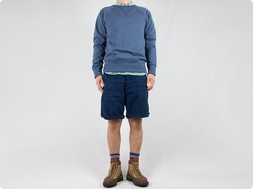 DAILY WARDROBE INDUSTRY DAILY CREW NECK SWEAT NAVY