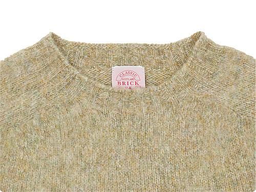BRICK CREW NECK KNIT ѥåդ WHEATEAR