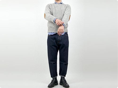 BRICK CREW NECK KNIT CURE ѥåդ MUSHROOM