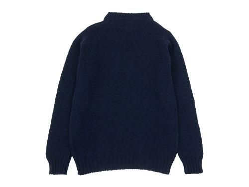 Austin Mills L/S CREW PULLOVER PRUSSIAN