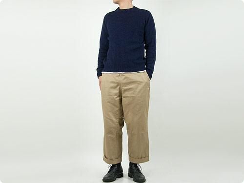 Austin Mills L/S CREW PULLOVER PRUSSIAN