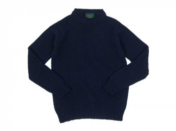 Austin Mills L/S CREW PULLOVER PRUSSIAN