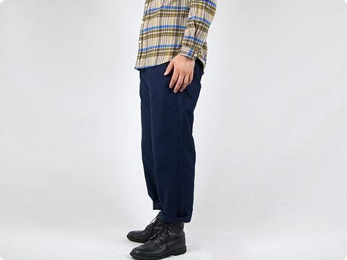 ordinary fits FRENCH CROPPED HEATHER INDIGO
