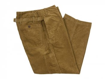 ordinary fits FRENCH CROPPED CORDUROY MUSTARD