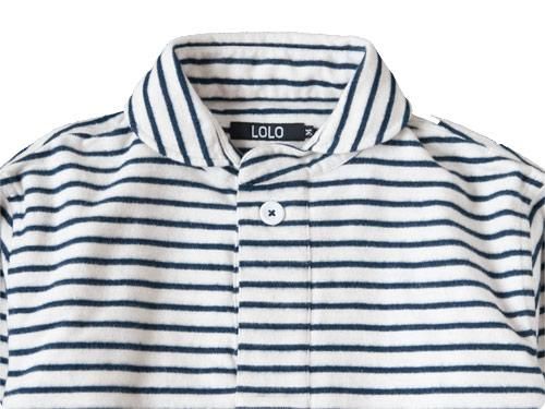 LOLO ܡåȥͥץ륪С WHITE x NAVY