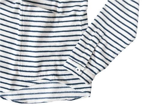 LOLO ܡåȥͥץ륪С WHITE x NAVY