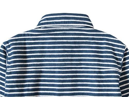 LOLO ܡåȥͥץ륪С NAVY x WHITE
