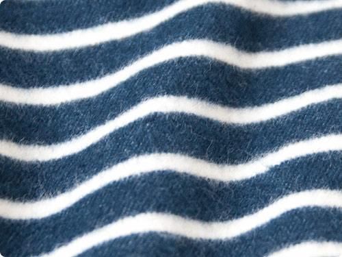 LOLO ܡåȥͥץ륪С NAVY x WHITE
