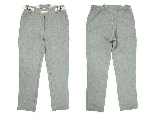 TATAMIZE WOOL SWEAT PANTS GRAY