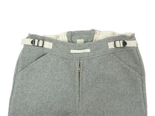 TATAMIZE WOOL SWEAT PANTS GRAY