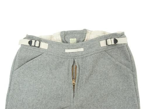 TATAMIZE WOOL SWEAT PANTS GRAY