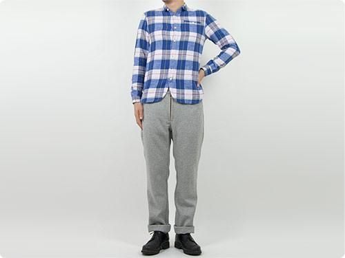 TATAMIZE WOOL SWEAT PANTS GRAY