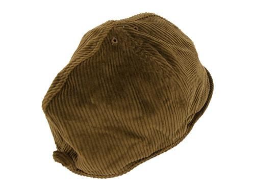 TATAMIZE CORDUROY WORK CAP  BROWN