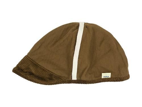 TATAMIZE CORDUROY WORK CAP  BROWN
