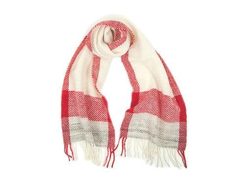 TATAMIZE HOMESPUN MUFFLER RED