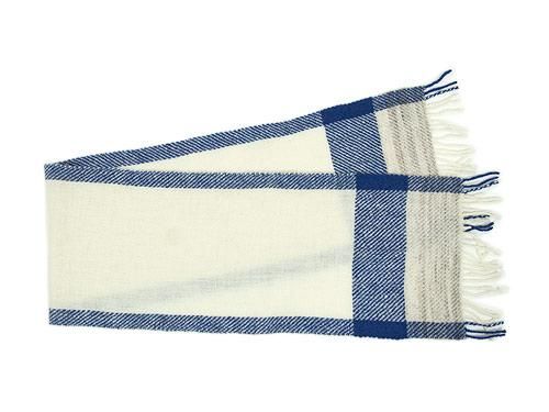 TATAMIZE HOMESPUN MUFFLER BLUE