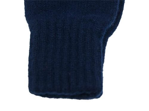 William Brunton Hand Knits Gloves NAVY